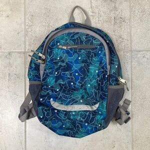 LL Bean Kids Discover Backpack Nautical Navy Stars